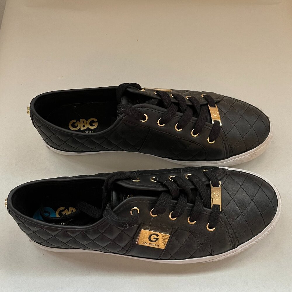 GBG black sneakers